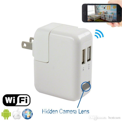 Wall Charger Wifi  IP Camera